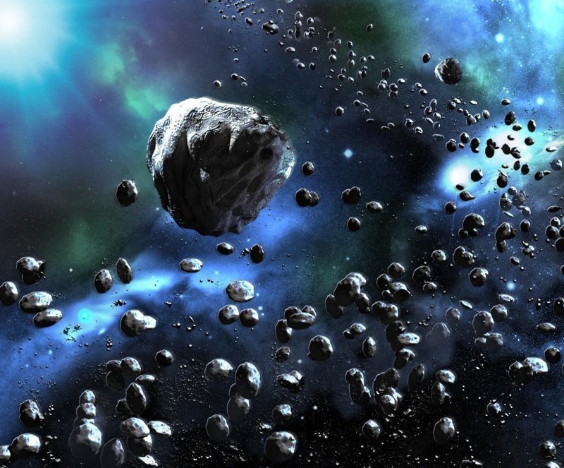 Какова масса всех астероидов Солнечной системы?