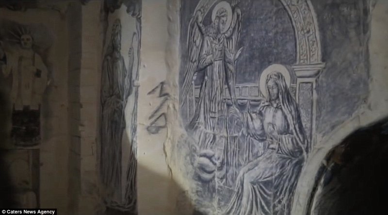 В подземной каменоломне в Нидерландах нашли 400-летние рисунки