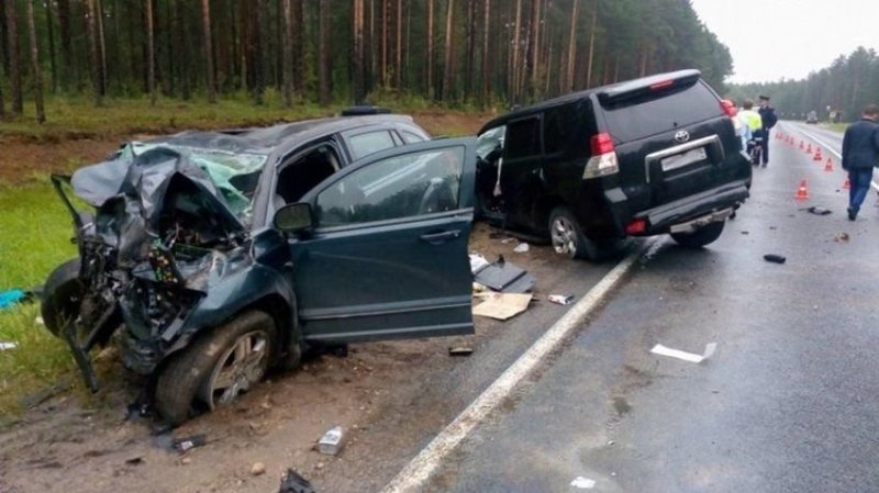 Авария дня. Три человека погибли и пятеро пострадали в Архангельской области