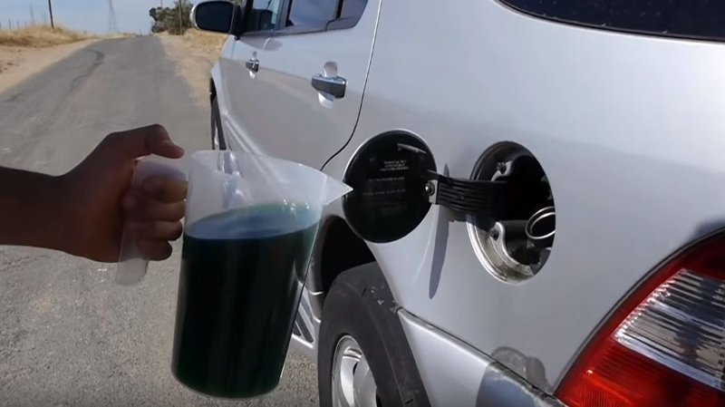 Эксперимент: антифриз залили вместо бензина в Mercedes