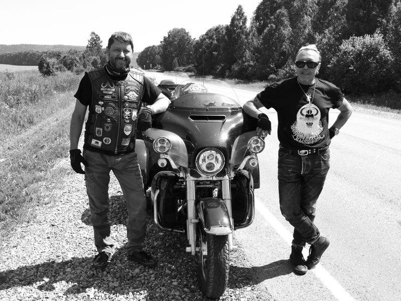 Гарик Сукачев с Harley-Davidson Новосибирск путешествует по Хакасии