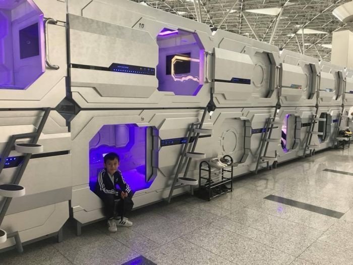 В аэропорту Внуково появились капсулы для сна