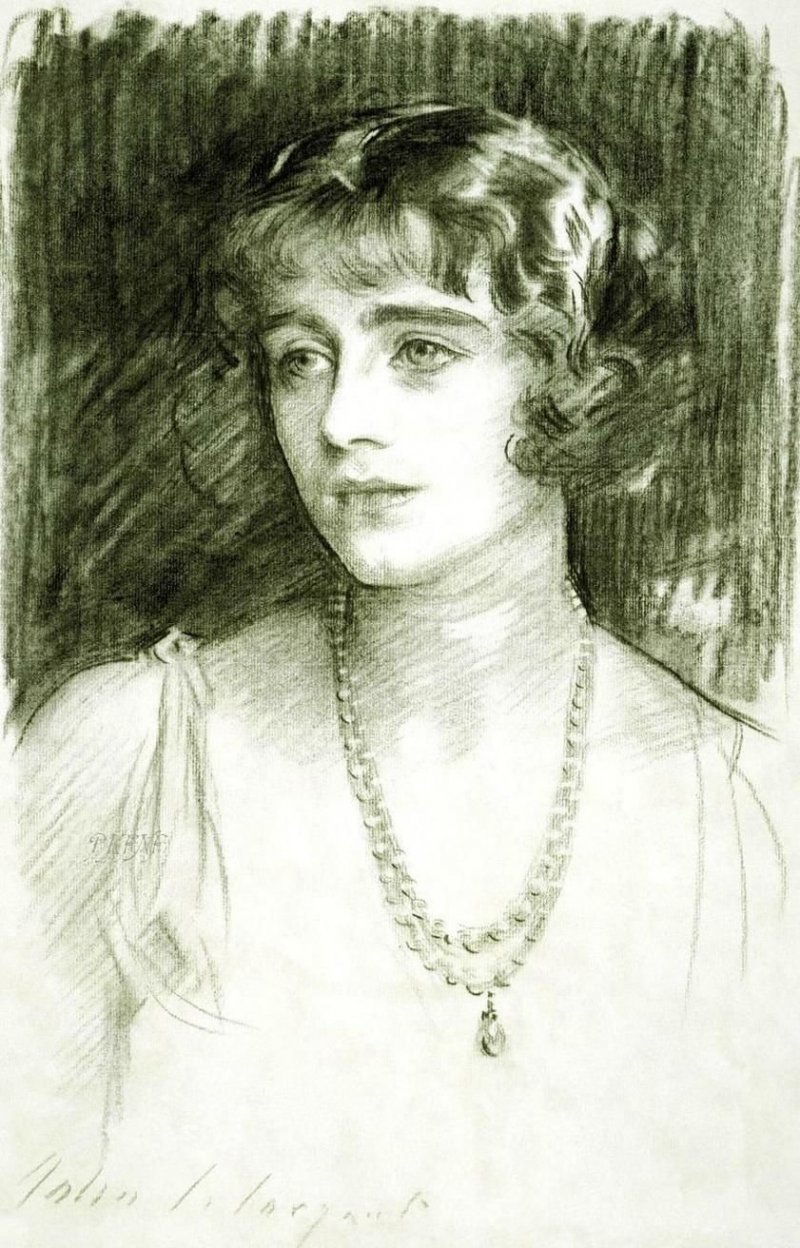 Элизабет Боуз-Лион, 1923 год. Джон Сингер Сарджент