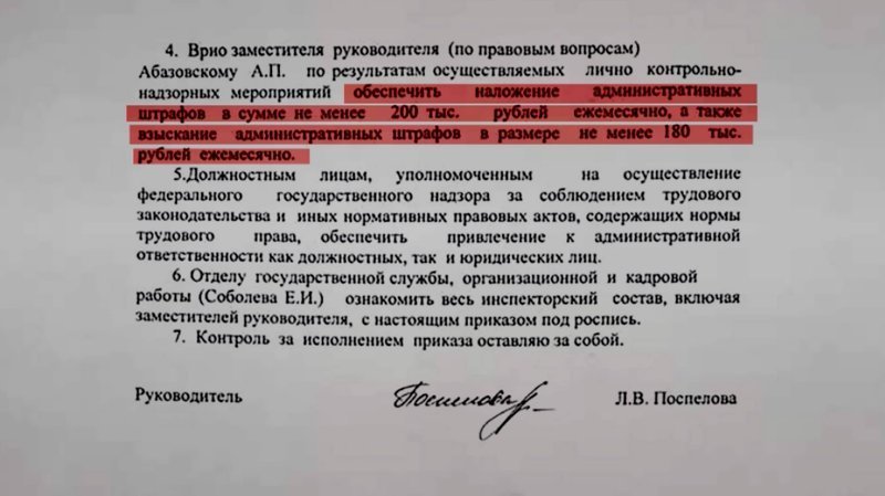 Чиновники составили план по сбору штрафов с бизнеса