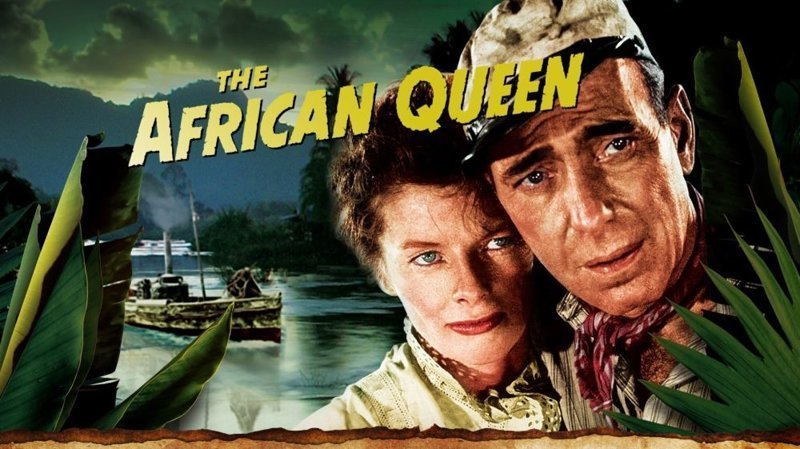 7 – Кэтрин Хепберн в процессе съёмок фильма Африканская королева пила только воду в качестве протеста против алкоголизма Джон Хьюстон и Хамфри Богарта.
