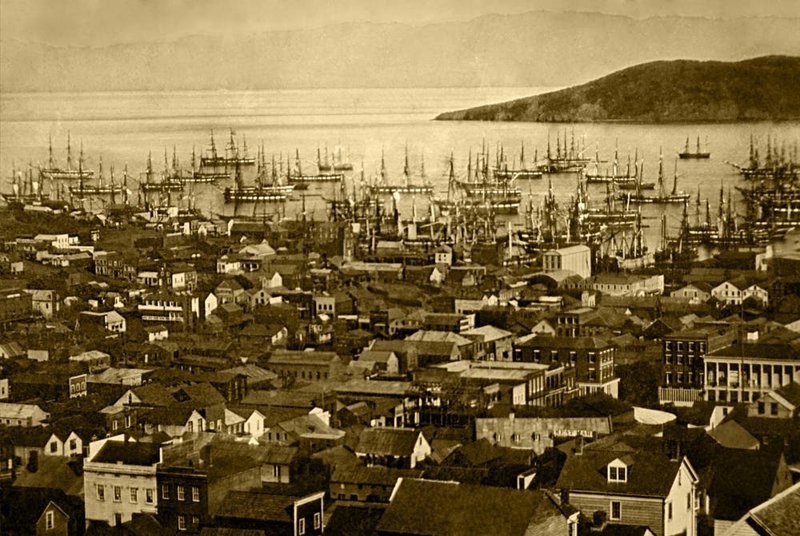 7. Сан-Франциско во времена золотой лихорадки, 1851 год 