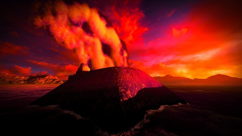 Катастрофа третья: вулкан Кракатау