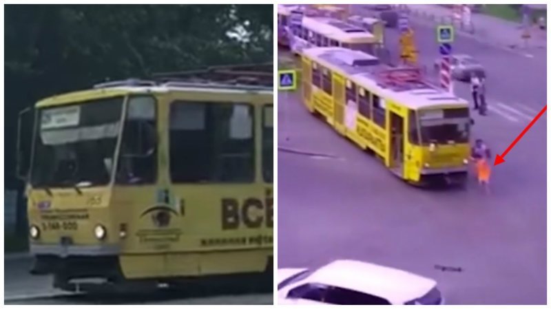 Трамвай на лету остановит: женщина пыталась руками удержать взбесившийся вагон