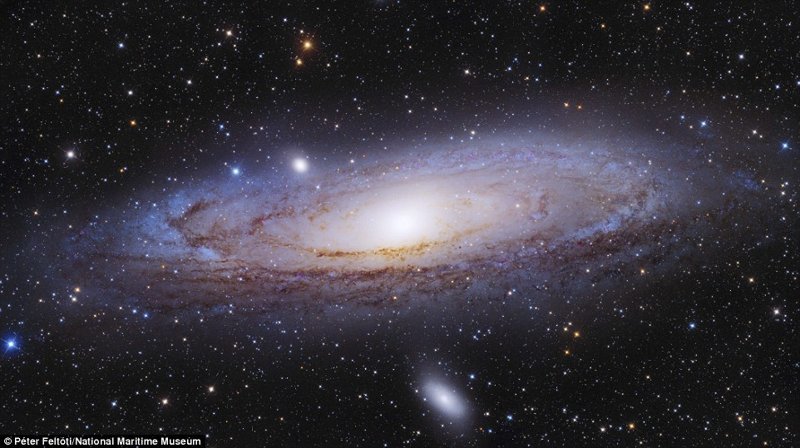 Галактика Андромеды. Петер Фелтоти, Венгрия