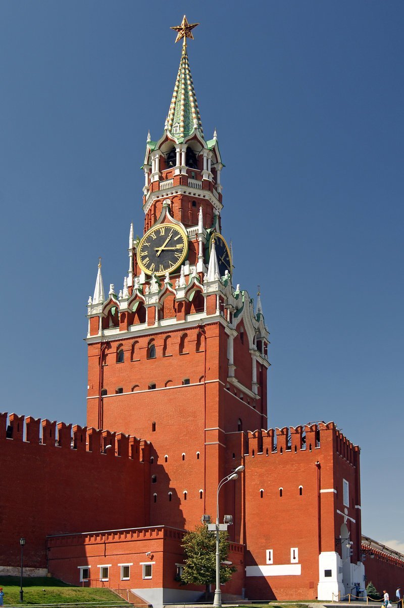 кремль башня с часами