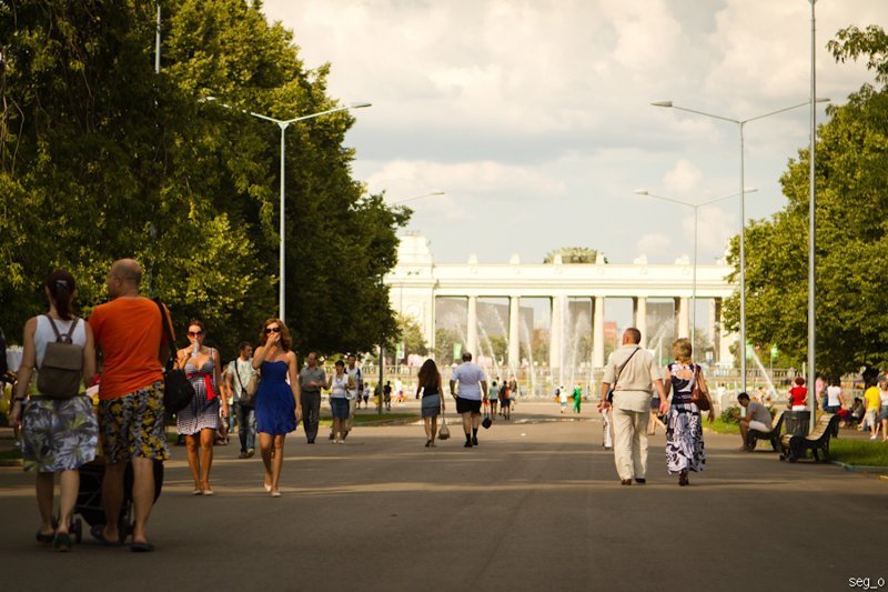 Москва в зелени: как менялся Парк Горького
