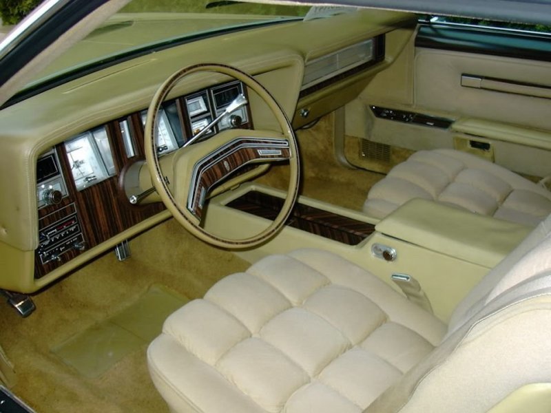 Салон Lincoln Continental Mark V Diamond Jubilee Edition (1978)