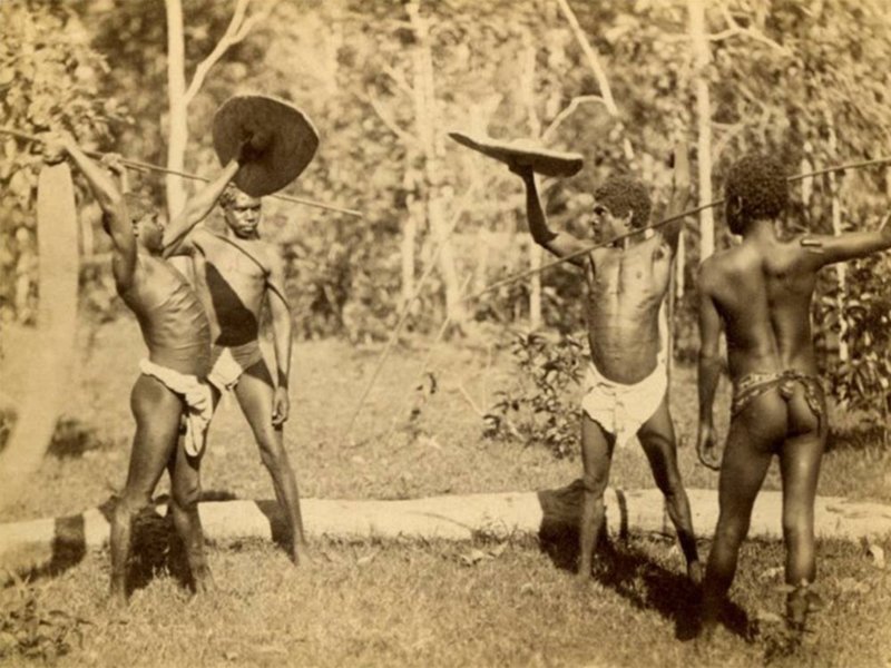 Битва - это искусство. Крайний Северный Квинсленд, конец 1800-х гг.