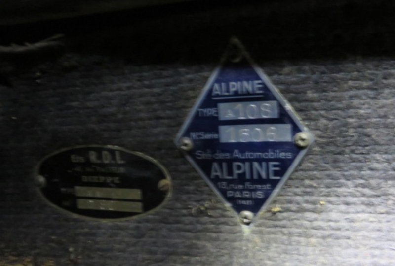 50 лет в сарае - прототип Alpine A210 продали за кругленькую сумму