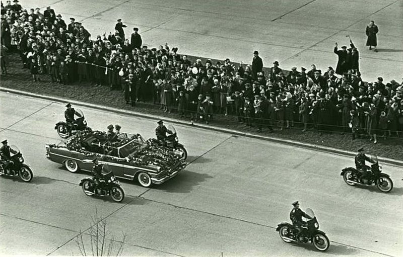 7. Москва, Ленинский проспект, 12 апреля 1961 год.
