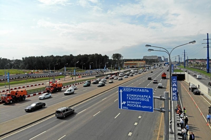 Разворотный тоннель и переход через Калужское шоссе - новое открытие С. Собянина