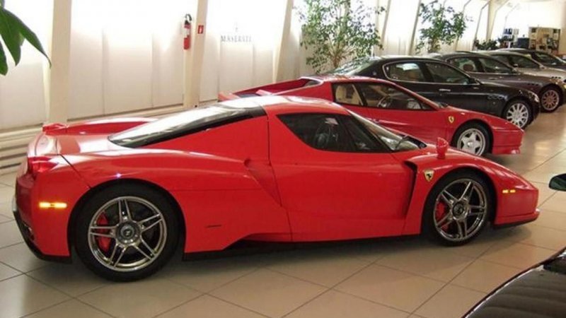 Эксклюзивный Ferrari Enzo Шумахера вновь выставили на продажу