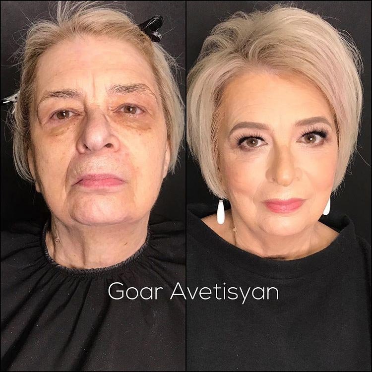 Косметика до и после макияжа thumbnail