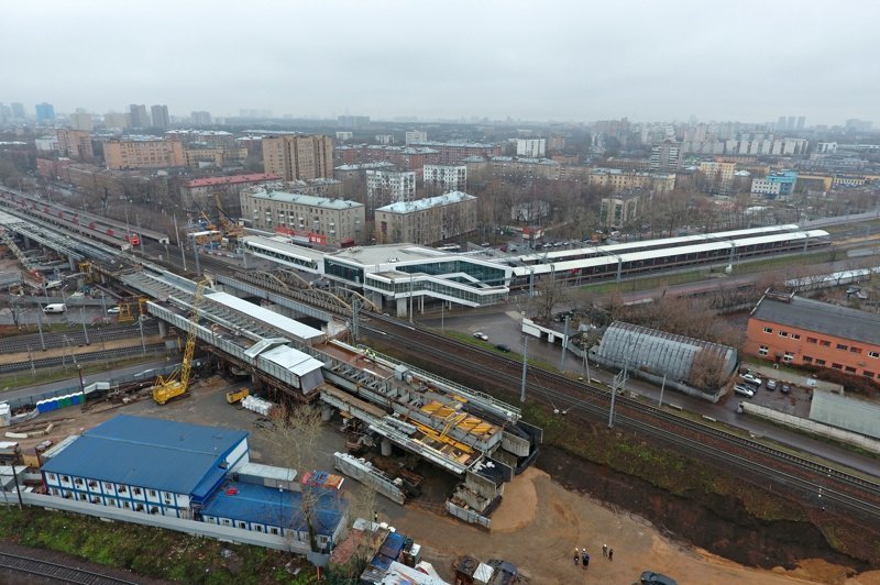 Масштабнейшая и сложнейшая стройка направлена на снижение нагрузки со станций метро "Тимирязевская" и "Савеловская", а также на запуск наземного метро (МЦД)