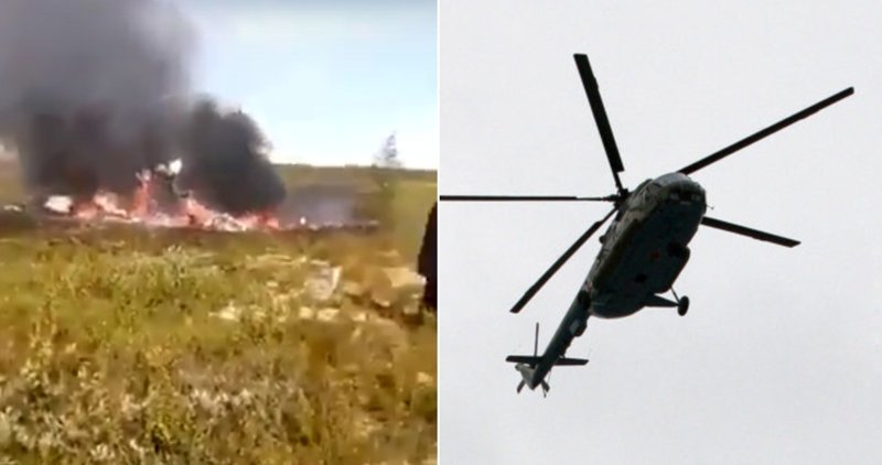 Все пассажиры погибли: в Красноярском крае разбился вертолет