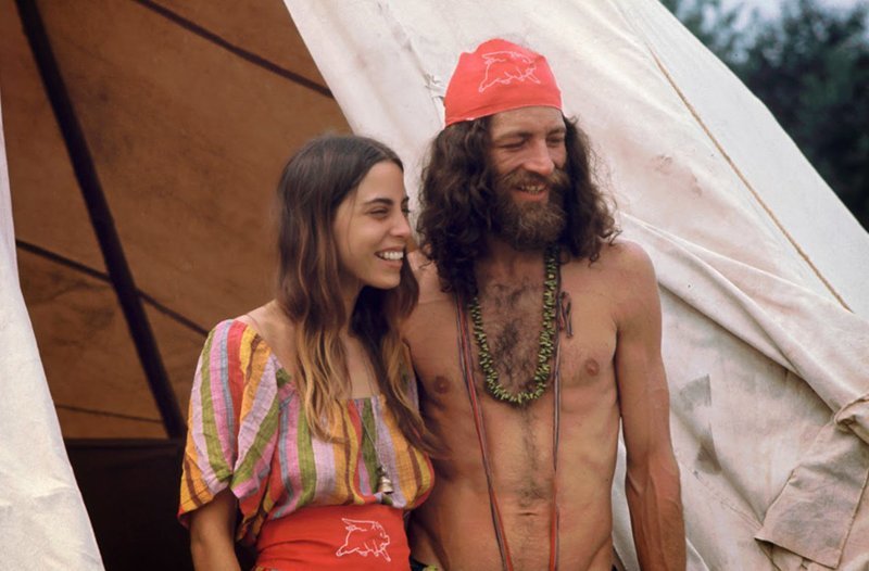 Яркие девушки рок-фестиваля Вудсток 1969