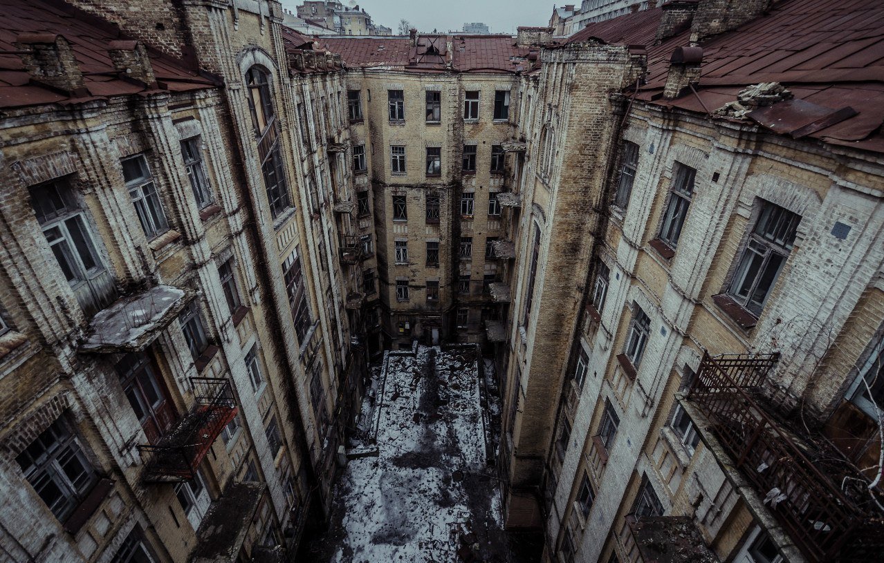 Заброшенные дома в москве