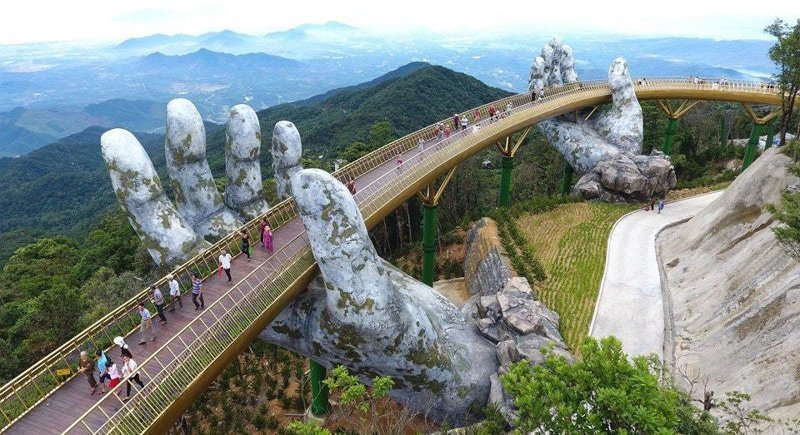 13. Золотой мост во Вьетнаме