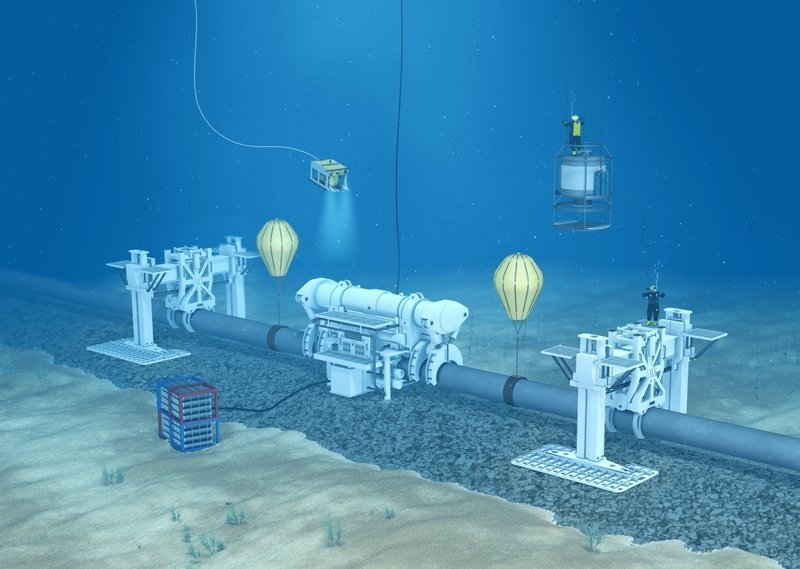 Выполнение подводных работ