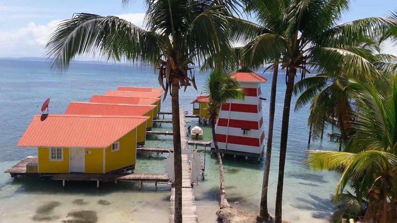 Острова Бокас-дель-Торо, панамский архипелаг в Карибском море. На первый взгляд, все круто