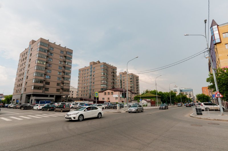 Пересечение улиц Комсомольской и Водопроводной