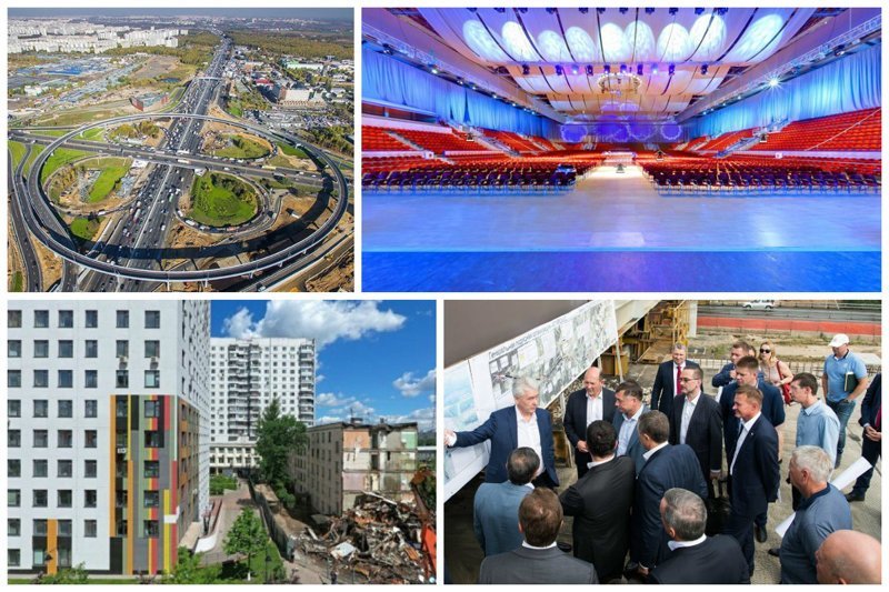 Ударные стройки социализма блёкнут по сравнению с современными темпами строительства и развития инфраструктуры Москвы