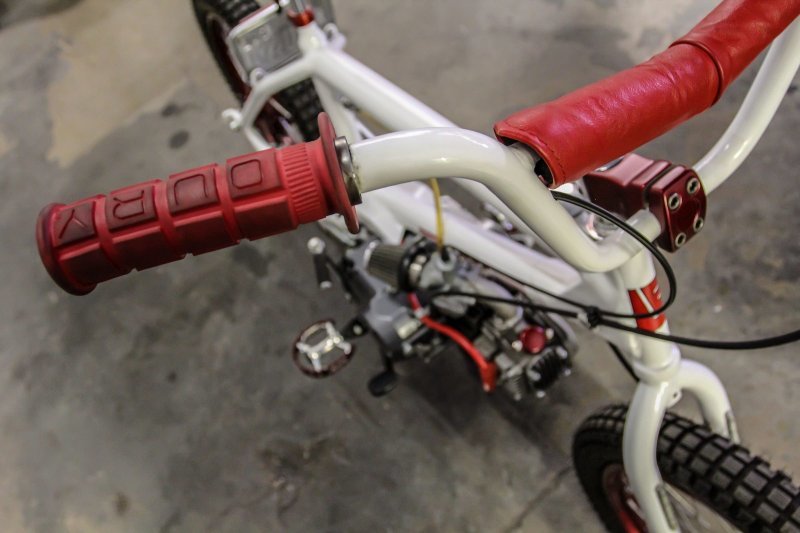 Кастом-мопед Redline X Honda CT90 стиле велосипеда BMX