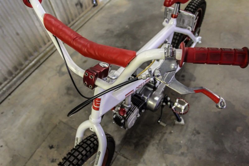 Кастом-мопед Redline X Honda CT90 стиле велосипеда BMX