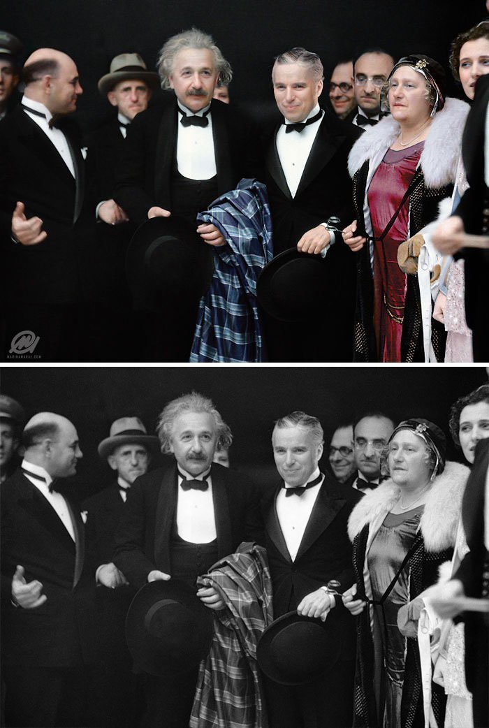 Эйнштейн и Чаплин
