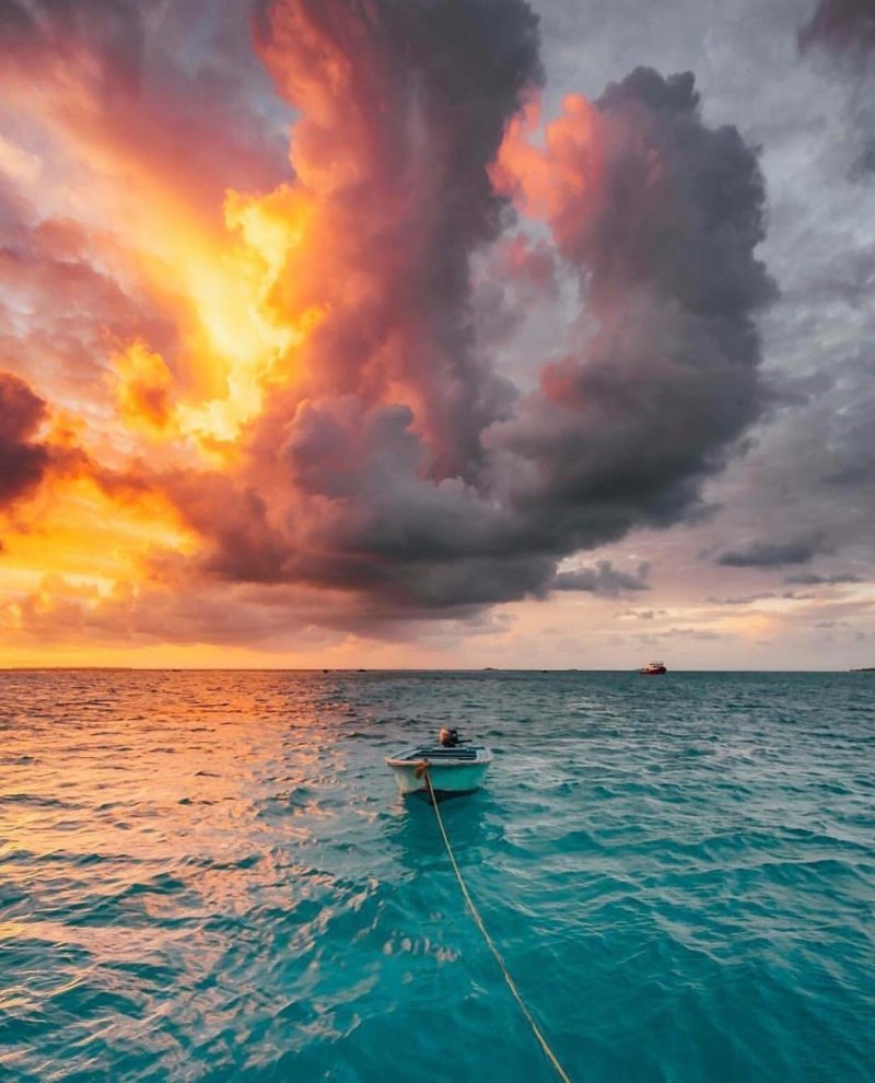 Мальдивский закат