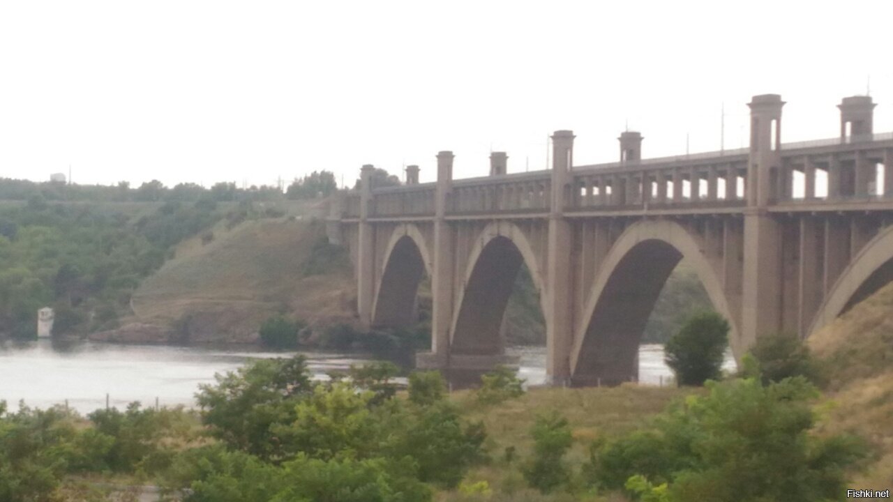 Мост Преображенского, Запорожье