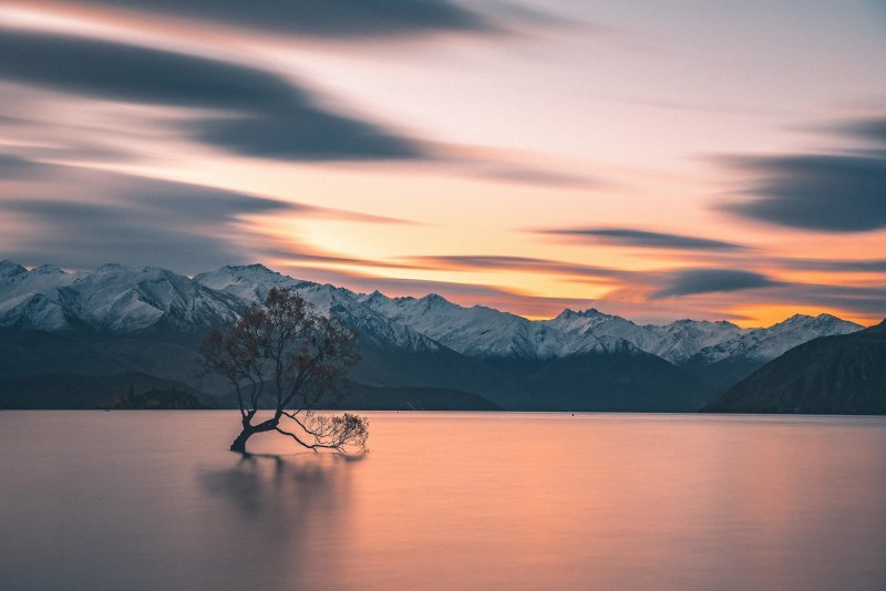 Озеро Уанака, Новая Зеландия