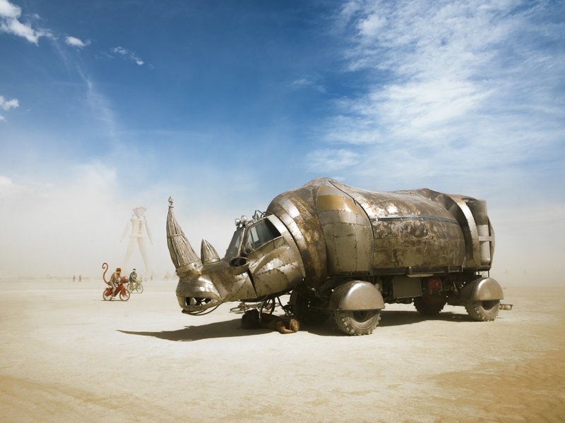 От заката до рассвета: потрясающие снимки от фотографа Burning Man