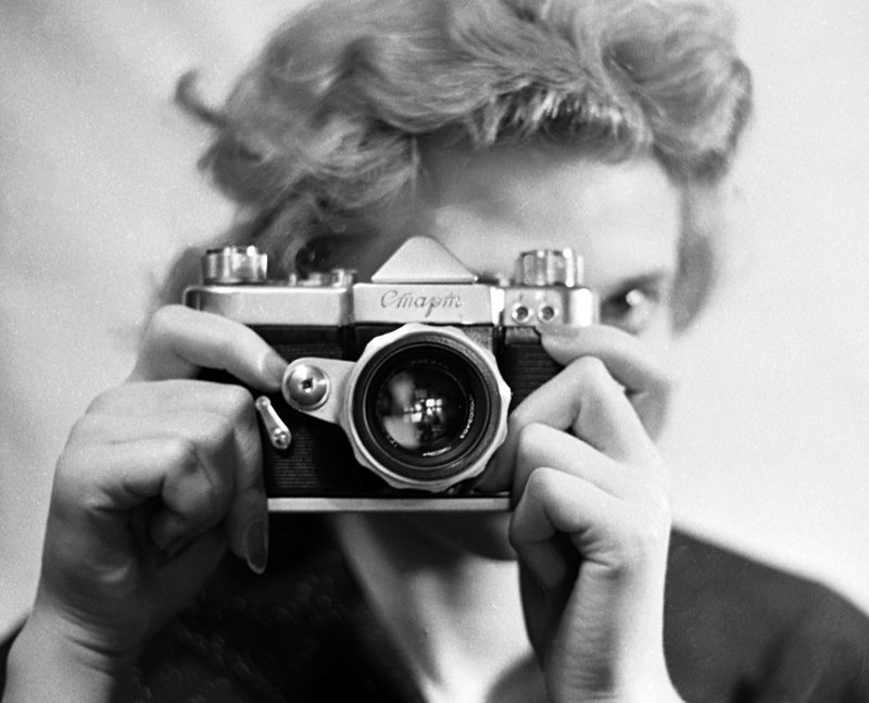 "Из репортажа о фотоаппарате "Старт" (1959 год)
