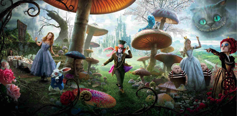 10. Алиса в Стране чудес — Alice in Wonderland