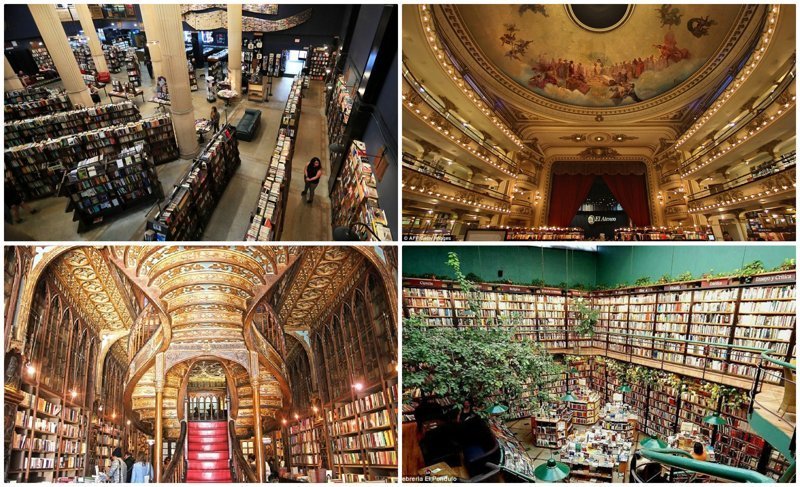 16 красивейших книжных магазинов планеты, в которых хочется потеряться