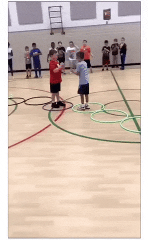 А что вы делали на физре?