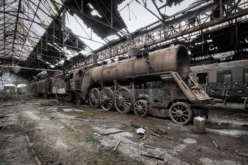 10. Старый советский поезд, Венгрия
