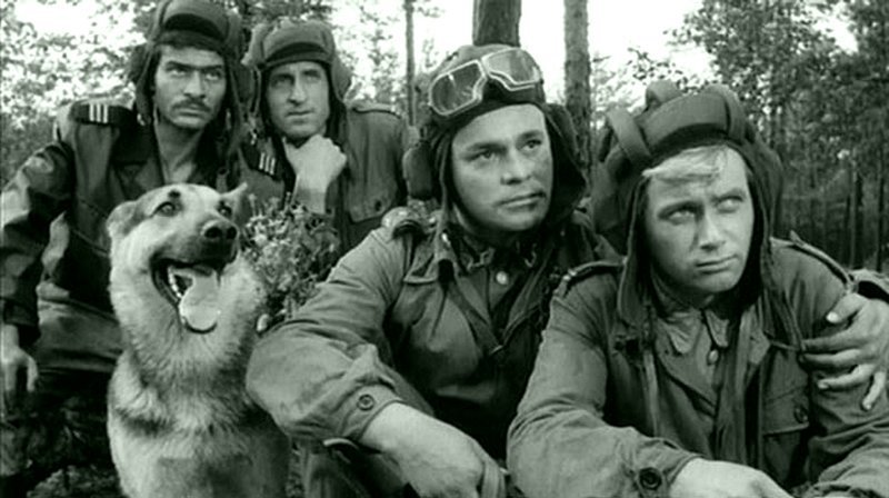 Польский фильм "Четыре танкиста и собака", 1966 год - телевизионный сериал, запрещенный  к показу в Польше с 2006 года.