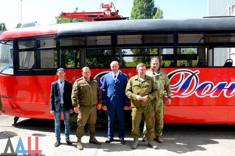 Сделано в ДНР...Первый трамвай отечественного производства под названием «Я – Донецкий»