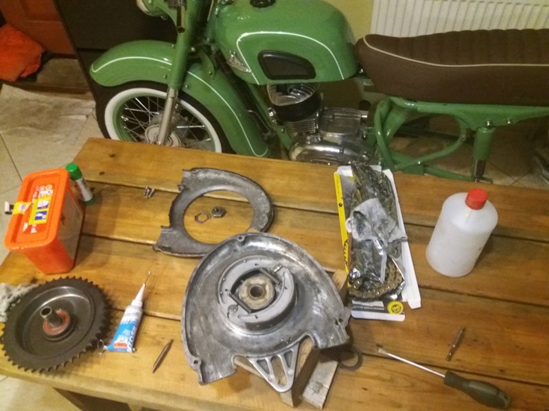 Реставрация мотоцикла К-175 Ковровец