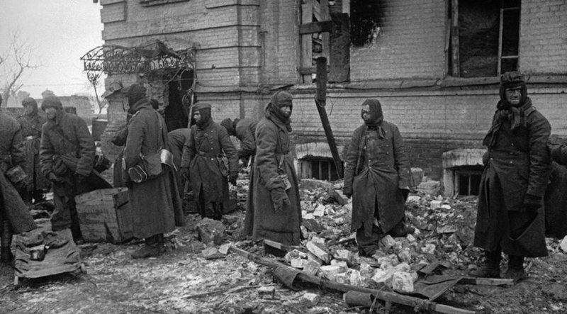 Пленные немцы в Севастополе