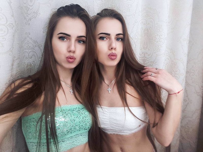 4. 22-летние Юлиана и Илона Миглачовы из Украины