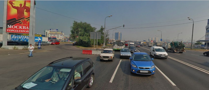 Вот как раньше выглядело Дмитровское шоссе