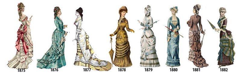 Женская мода за 200 лет: маленькие шаги к большим переменам